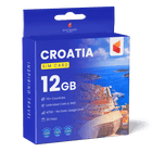 Croatia Travel Sim Card (12GB)