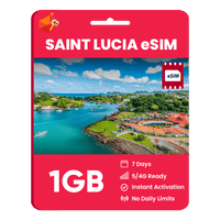 Thumbnail for Saint Lucia Data eSIM - SimCorner