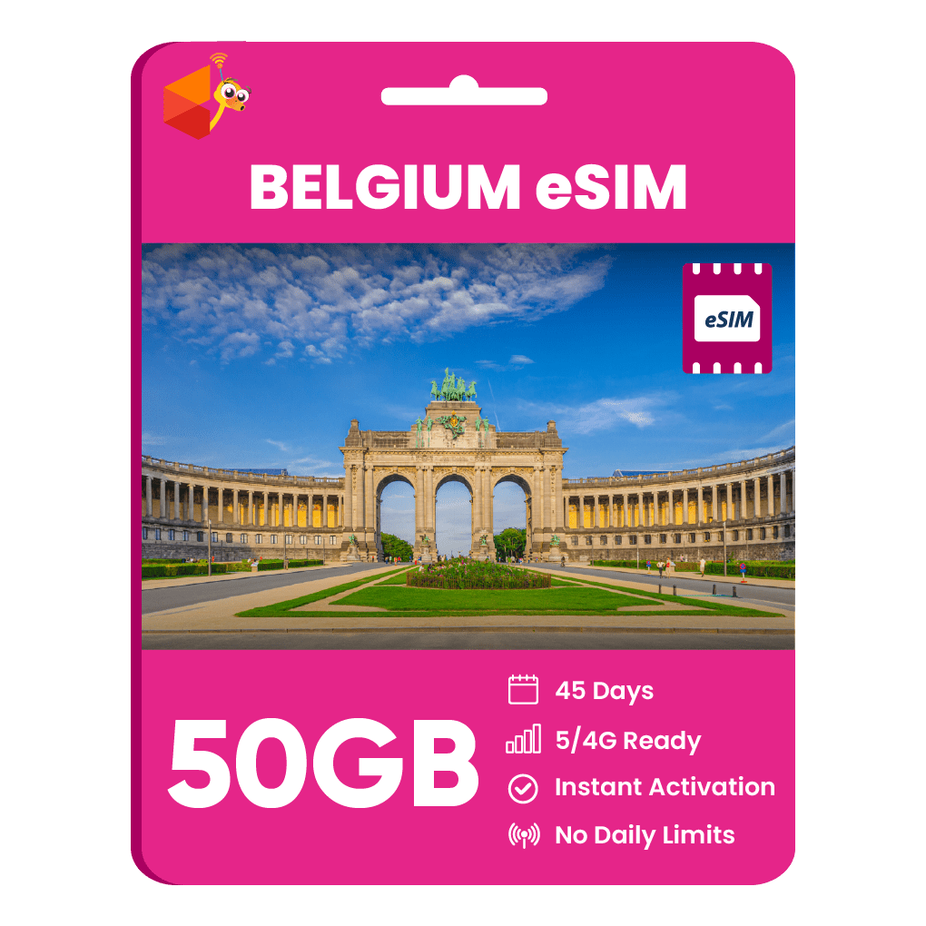 Belgium Data eSIM - SimCorner