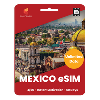 Thumbnail for [eSIM] Mexico Unlimited Data