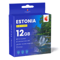 Estonia Travel Sim Card (12GB)