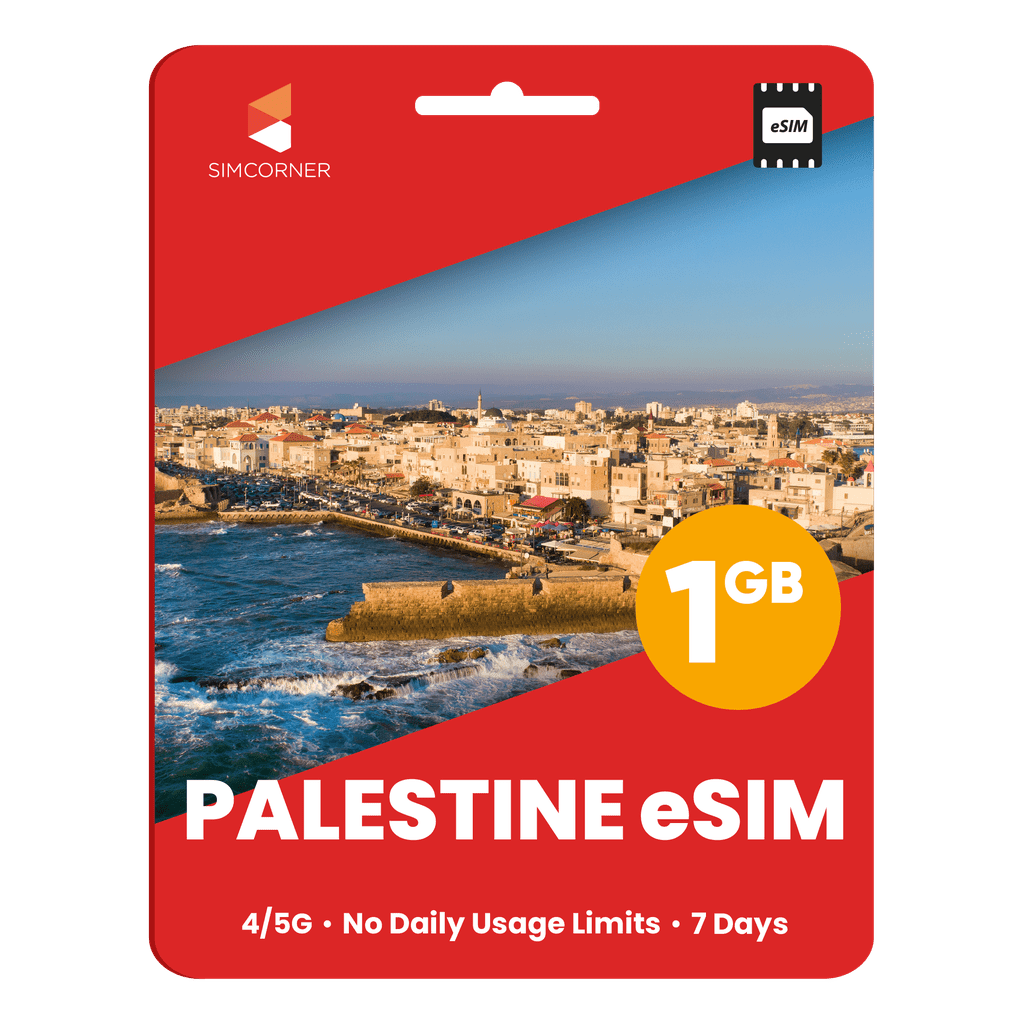 Palestine Data eSIM - SimCorner