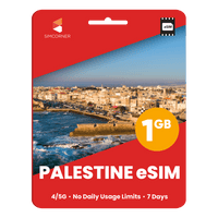 Thumbnail for Palestine Data eSIM - SimCorner