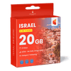 Israel Data SIM Card (31 Day - 20GB)