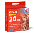 Israel Data SIM Card (31 Day - 20GB)
