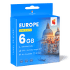 UK and Europe SIM Card (6GB)
