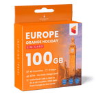 Europe Orange SIM Card (31 Days - 100GB)