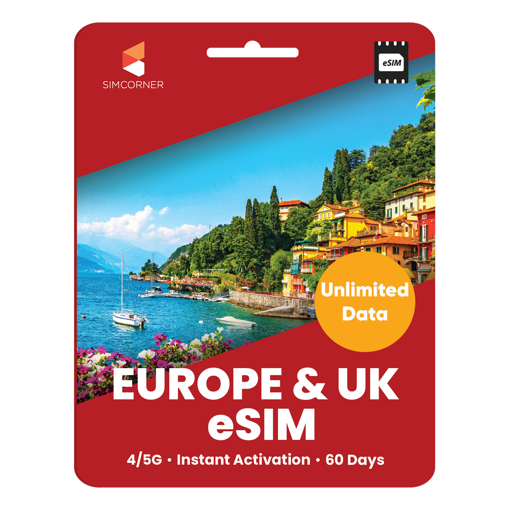 [eSIM] Europe Unlimited Data