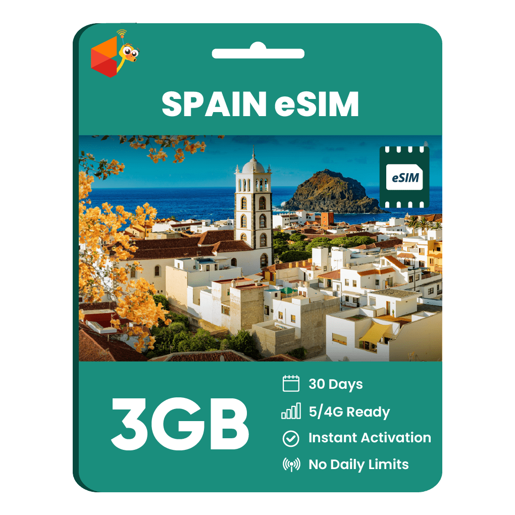 Spain Data eSIM - SimCorner