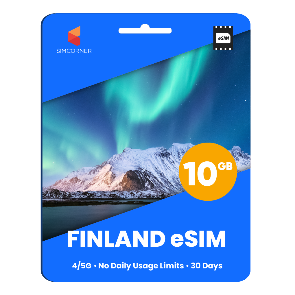 Finland eSIM: 10GB - 30 Days