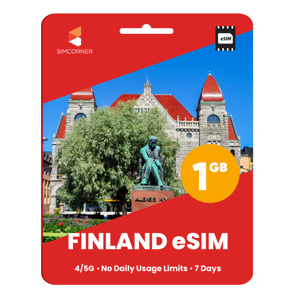 Finland eSIM: 1GB - 7 Days