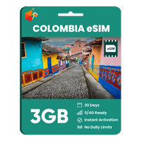 Thumbnail for Colombia Data eSIM - SimCorner