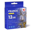 France Travel Sim Card (12GB)