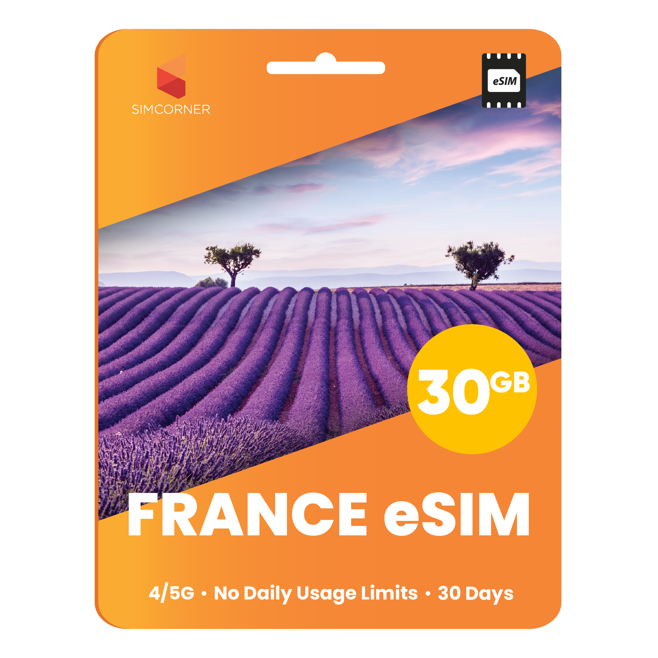 France eSIM: 30GB - 30 Days