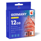 Germany Travel Sim Card (12GB)