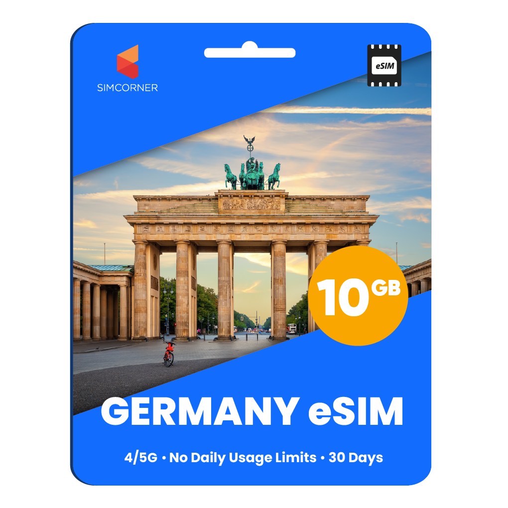 Germany eSIM: 10GB - 30 Days