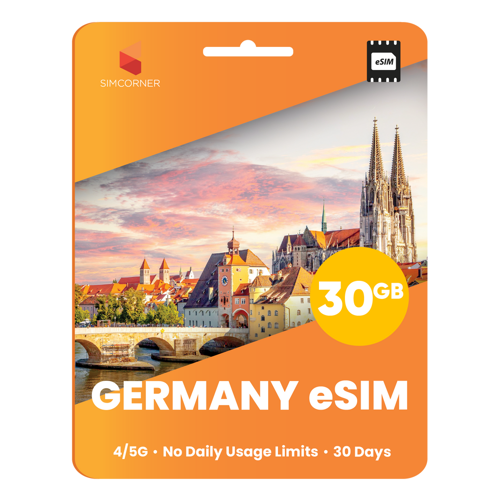 Germany eSIM: 30GB - 30 Days