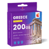 Greece Travel Sim Card 200GB
