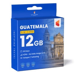 Guatemala Data SIM Card(12GB)