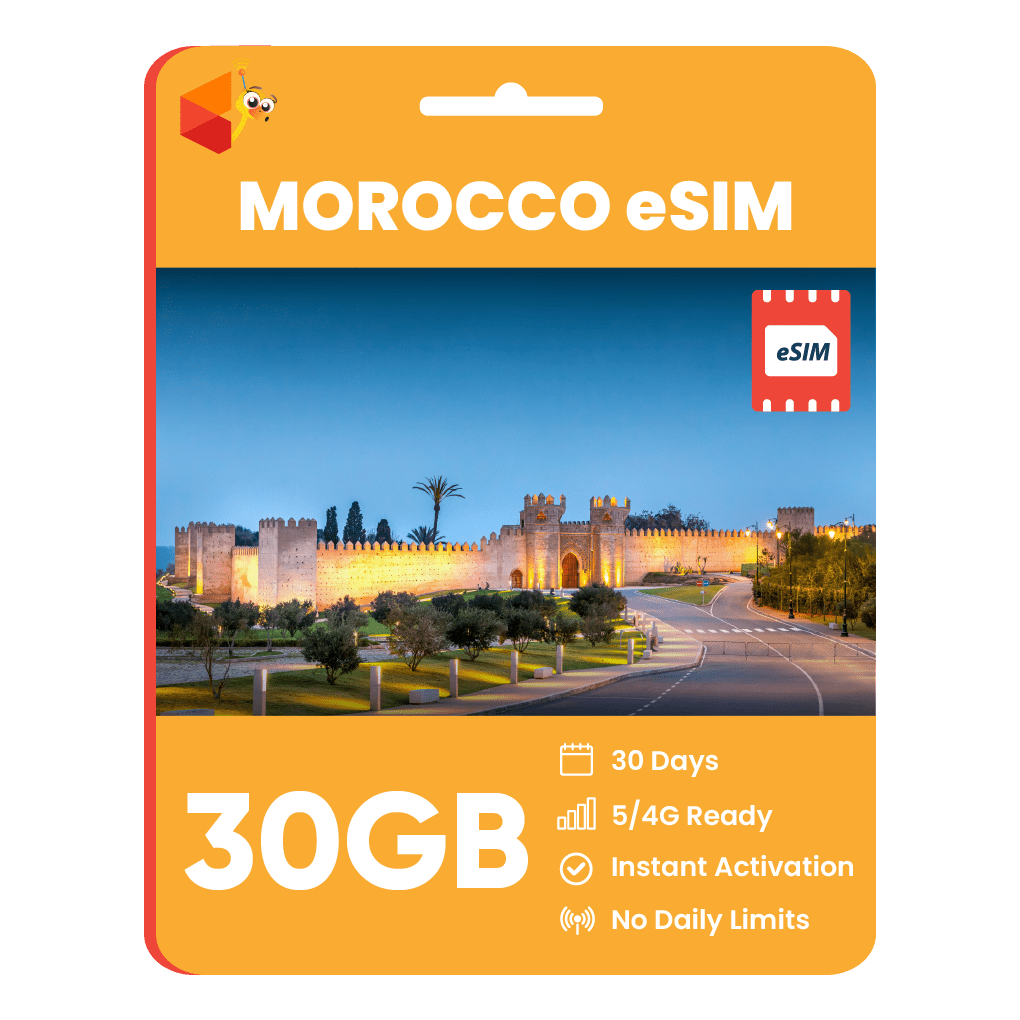 Morocco Data eSIM - SimCorner