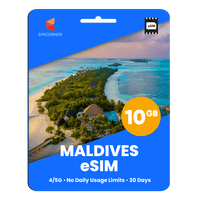 Thumbnail for Maldives Data eSIM - SimCorner
