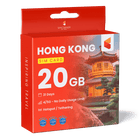 Hong Kong Data SIM Card (31 Day - 20GB)