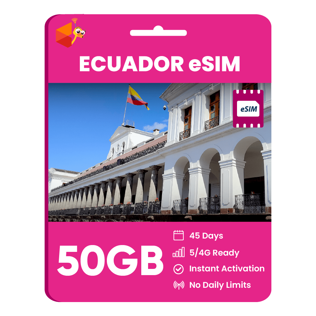Ecuador Data eSIM - SimCorner
