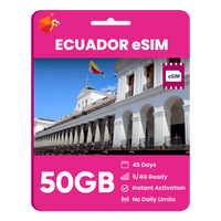 Thumbnail for Ecuador Data eSIM - SimCorner