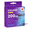 Iceland Travel Sim Card 200GB
