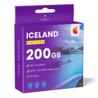Iceland Travel Sim Card 200GB