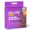 Republic of Ireland Travel Sim Card 200GB