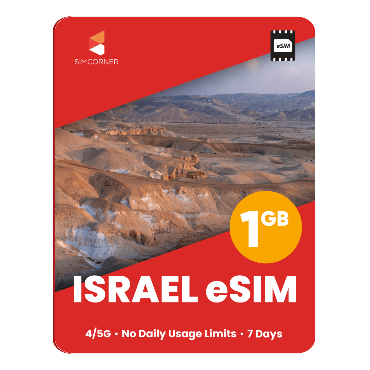 Israel Data eSIM - SimCorner