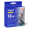 Italy Travel Sim Card (12GB)