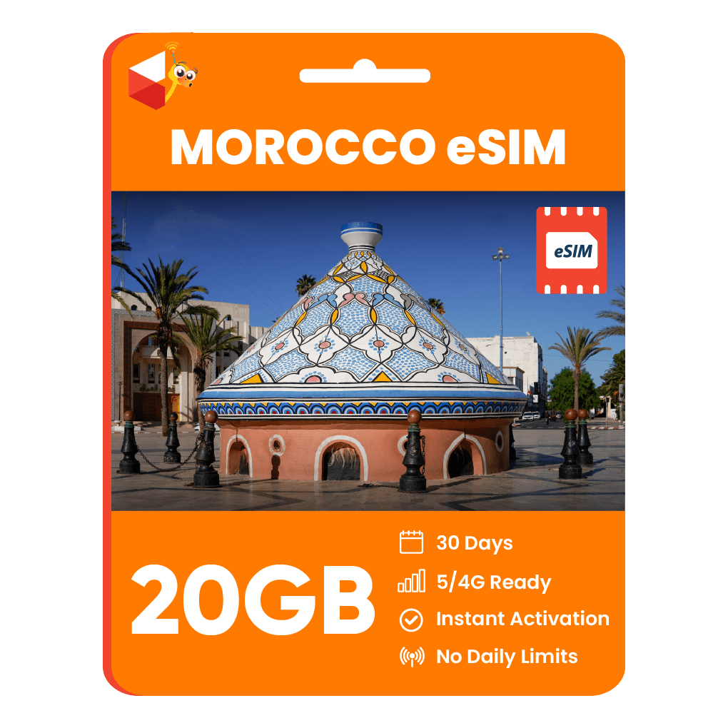 Morocco Data eSIM - SimCorner