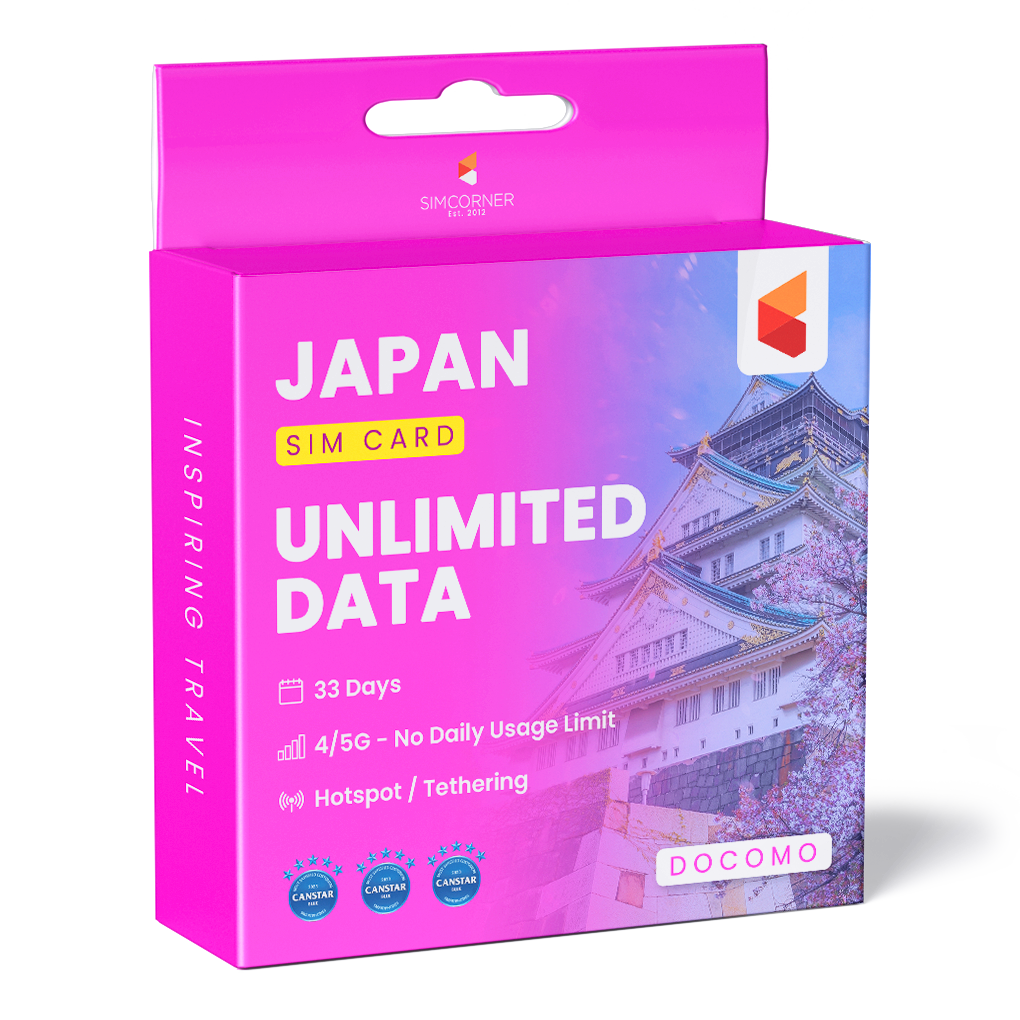 Prepaid Japan Unlimited Data SIM