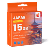 Prepaid Japan Sim Card (15GB)