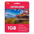 Japan eSIM: 1GB - 7 Days