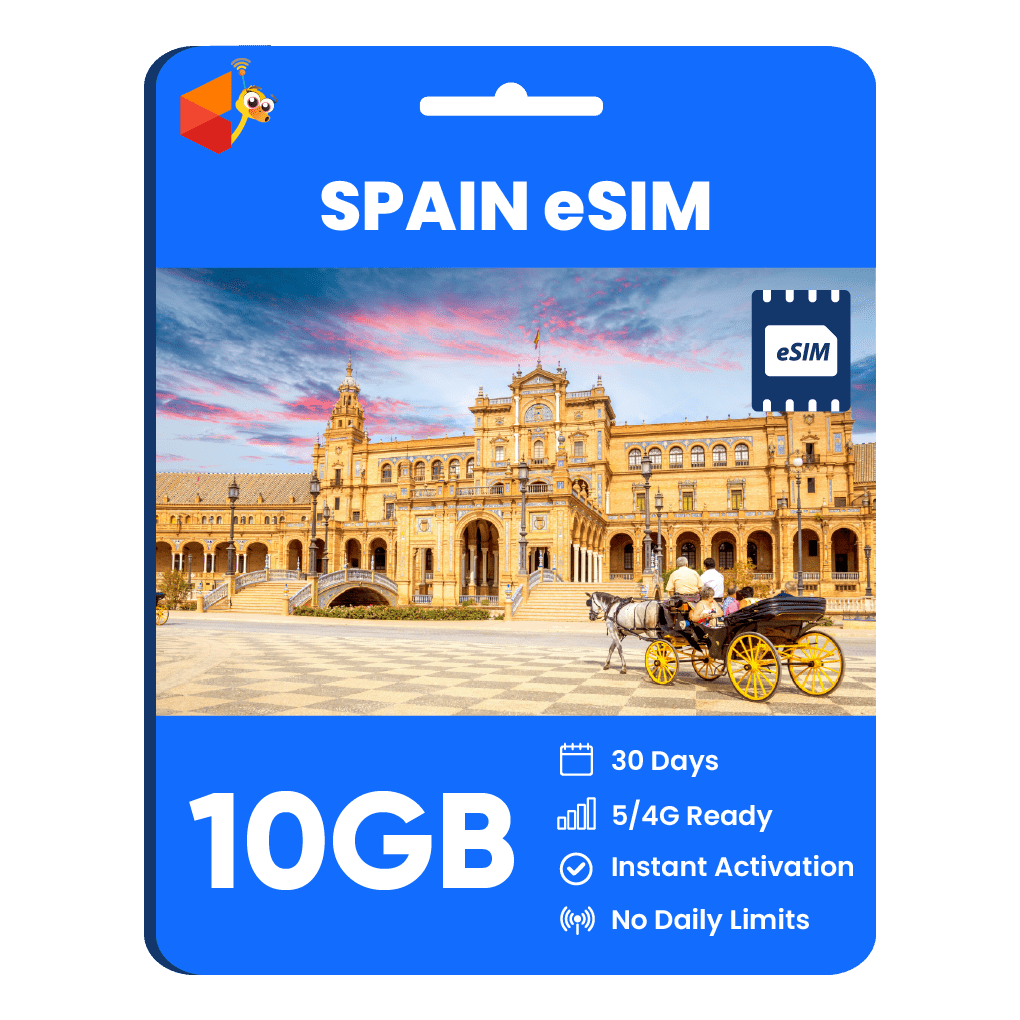 Spain Data eSIM - SimCorner