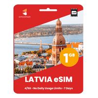 Thumbnail for Latvia Data eSIM - SimCorner