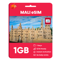 Thumbnail for Mali eSIM: 1GB - 7 Days