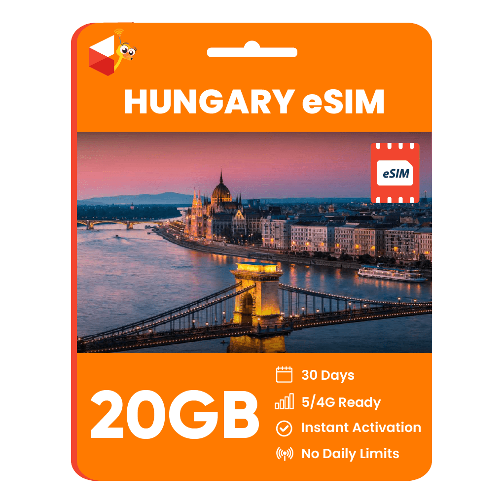 Hungary Data eSIM - SimCorner