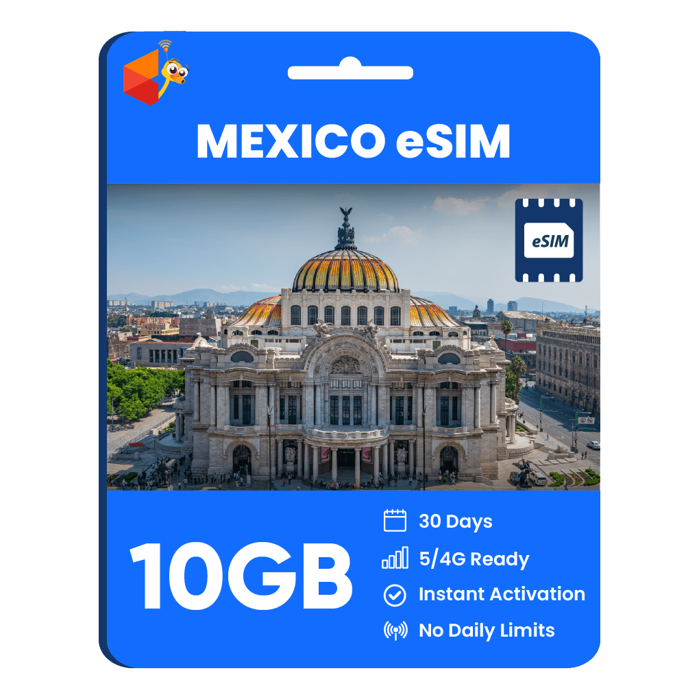 Mexico Data eSIM - SimCorner