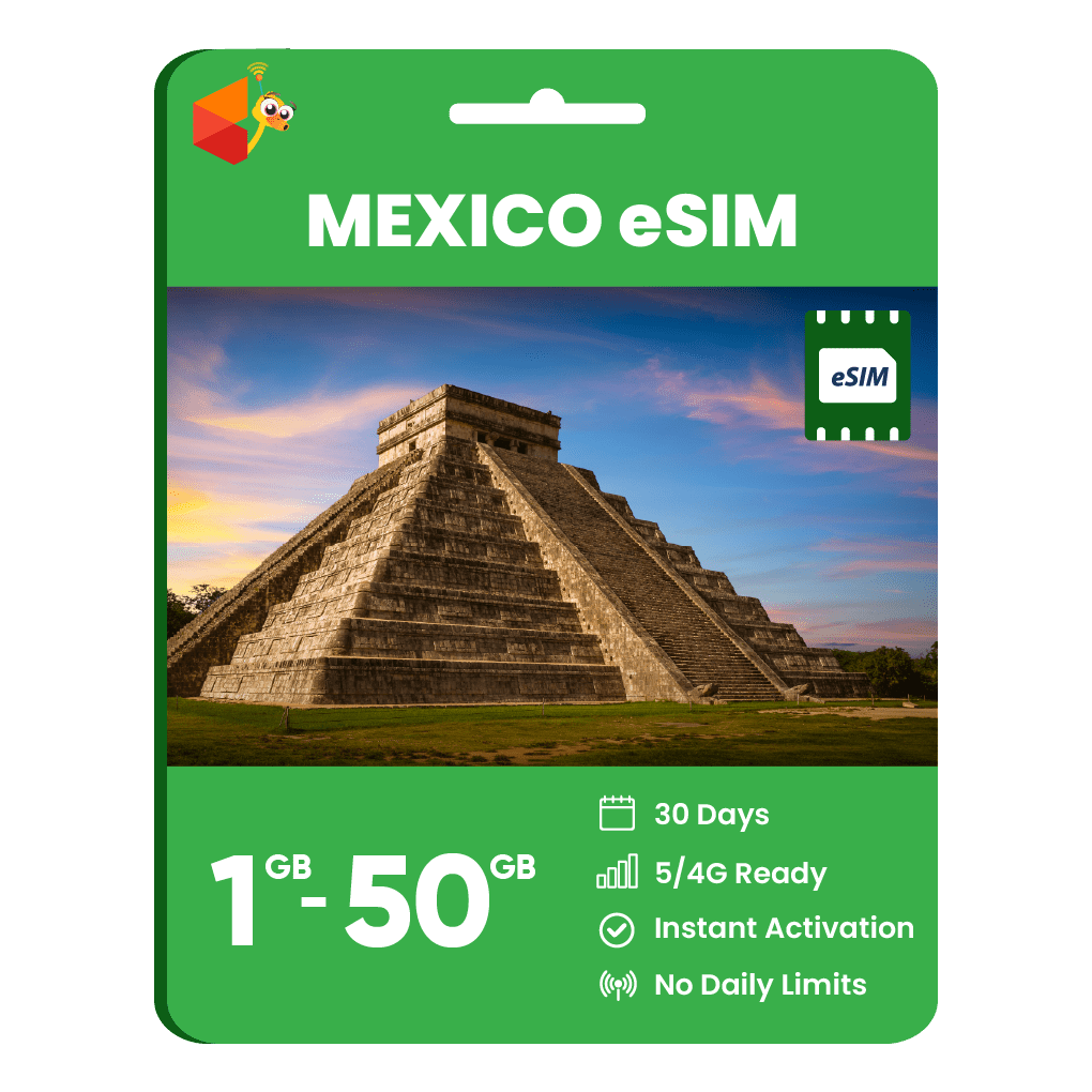 Mexico Data eSIM - SimCorner