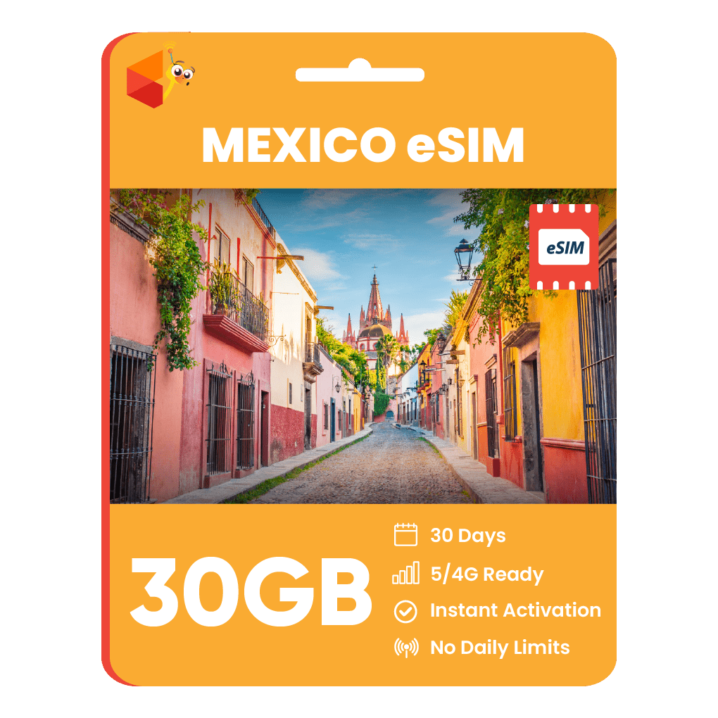 Mexico Data eSIM - SimCorner