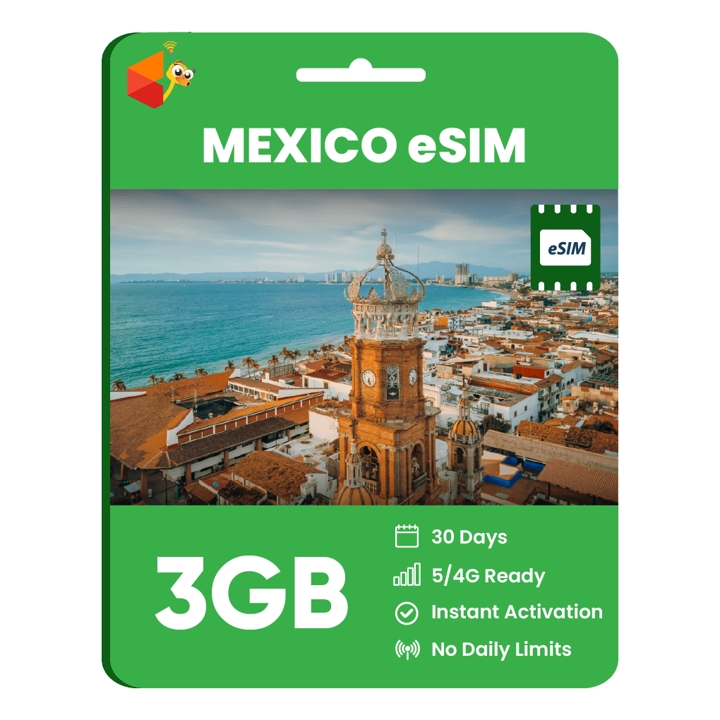 Mexico Data eSIM - SimCorner