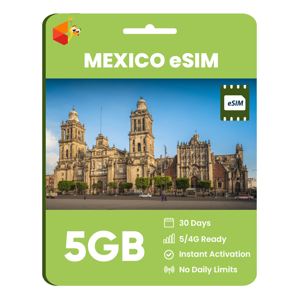 Mexico Data eSIM - SimCorner
