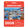 [eSIM] Morocco Data eSIM (20GB - 31 Days)