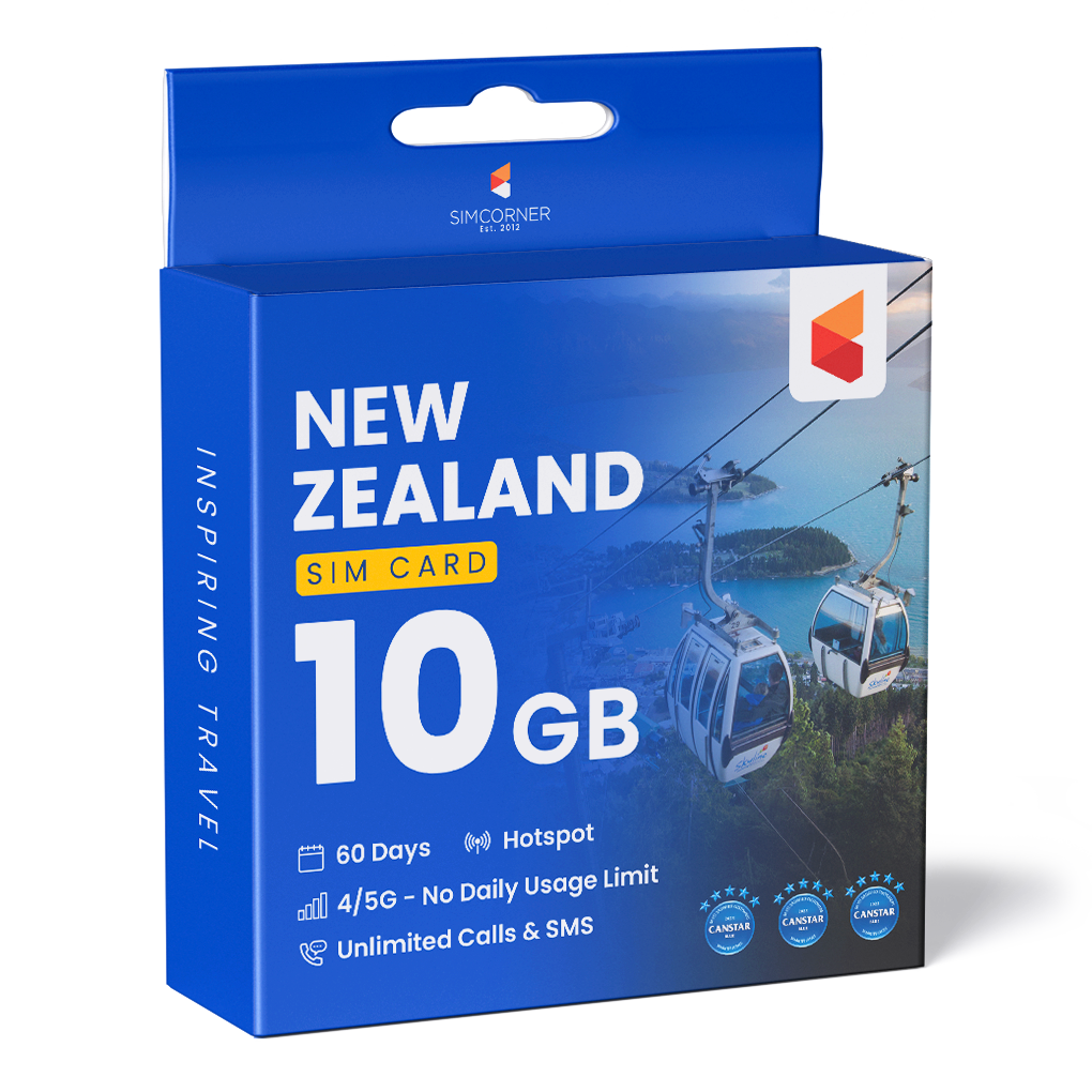 New Zealand Sim Card (One NZ) - 10GB
