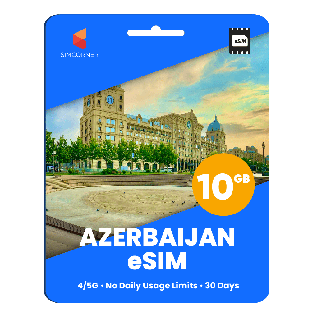 Azerbaijan Data eSIM - SimCorner