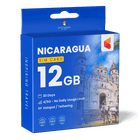Nicaragua Data SIM Card(12GB)